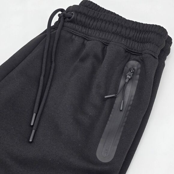 Athletex Theletex Performance Apparel Sweat Shorts Men's M Black Athletic - Picture 1 of 7